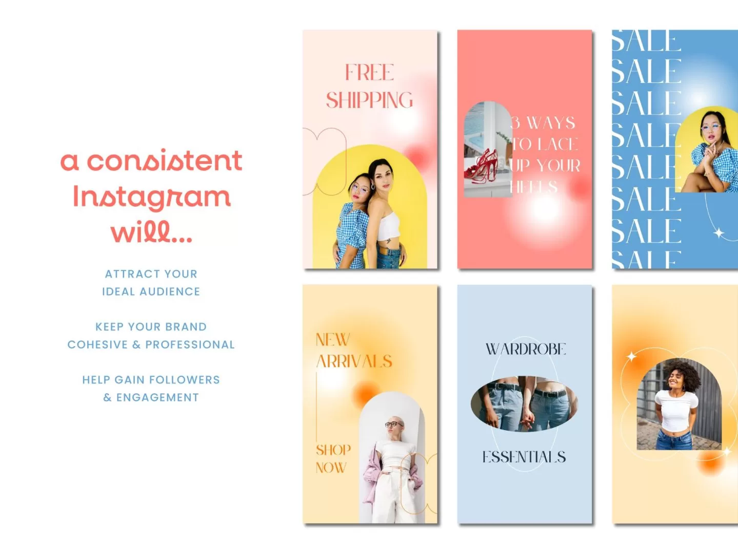 Ecommerce Instagram Canva Templates