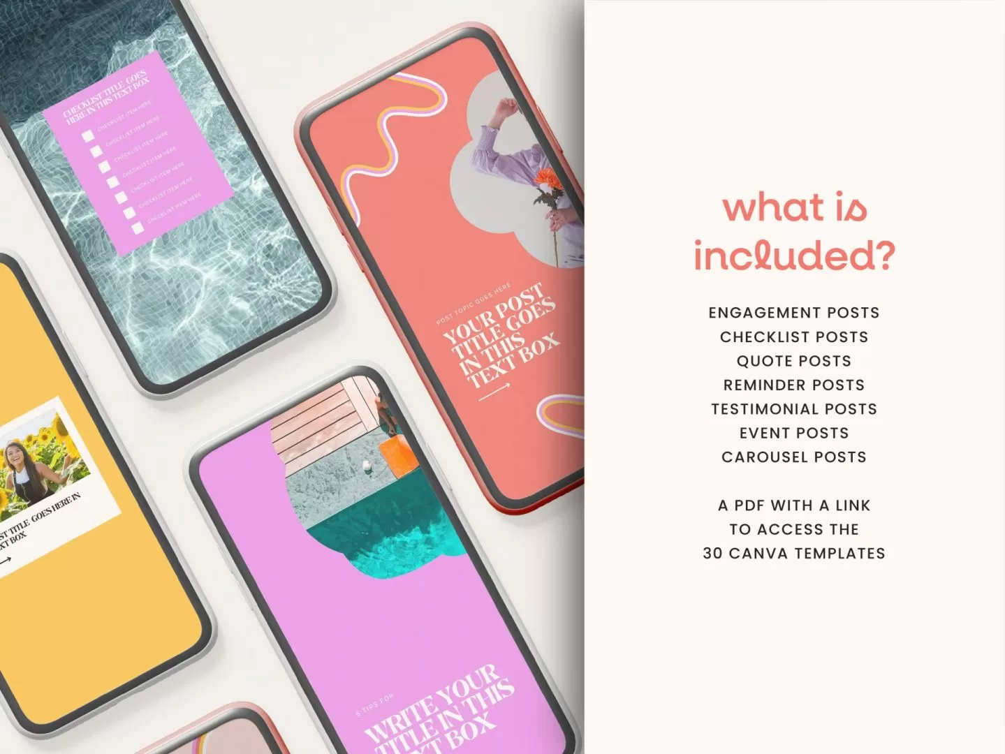 Colourful Instagram Templates