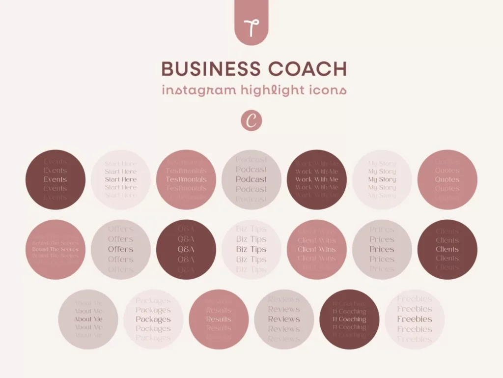 Business Coach Instagram Highlight Icons 1