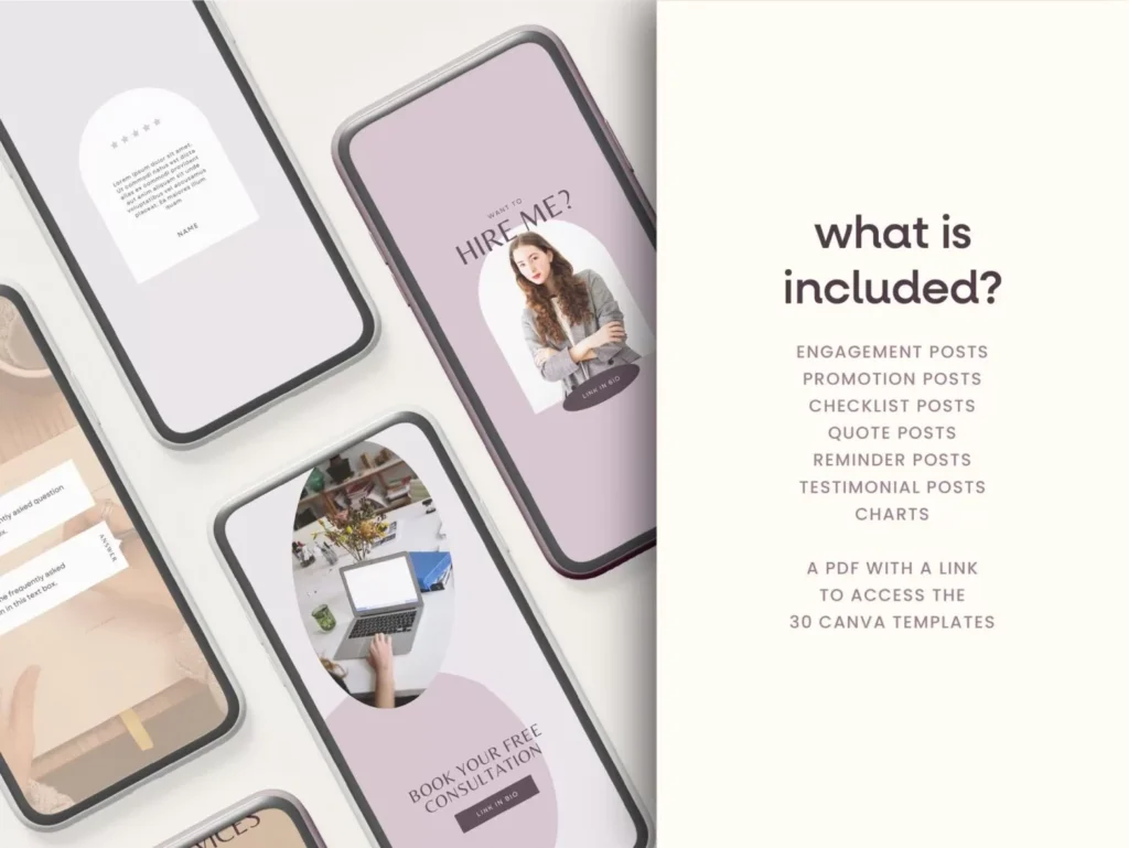 Lilac Virtual Assistant Instagram Template Stories 2