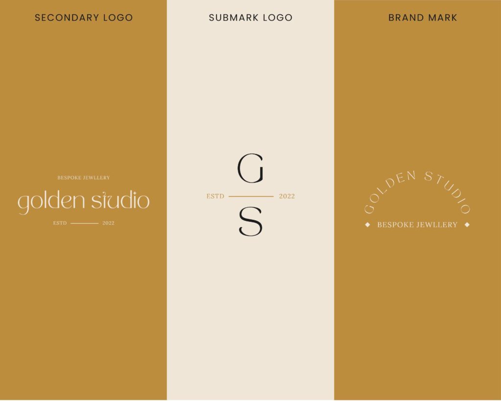 Premade Canva Logo Template - Luxury Shop Logo 4