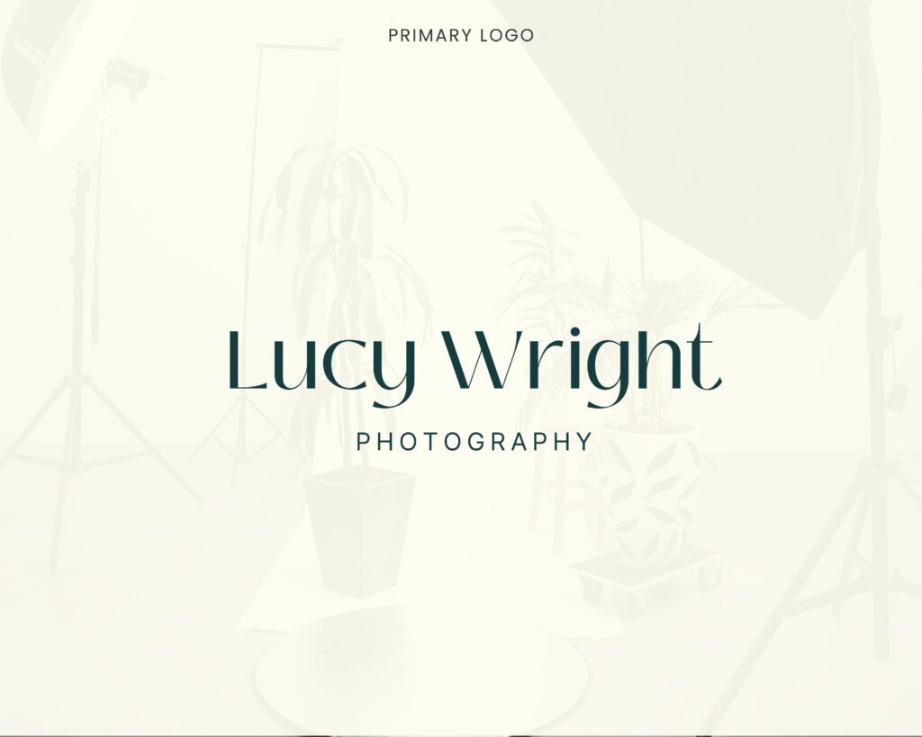 Customisable Canva Logo Template - Photography Logo 3